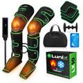 Cordless Compression Leg Massager with Heat & Cold Therapy C7187