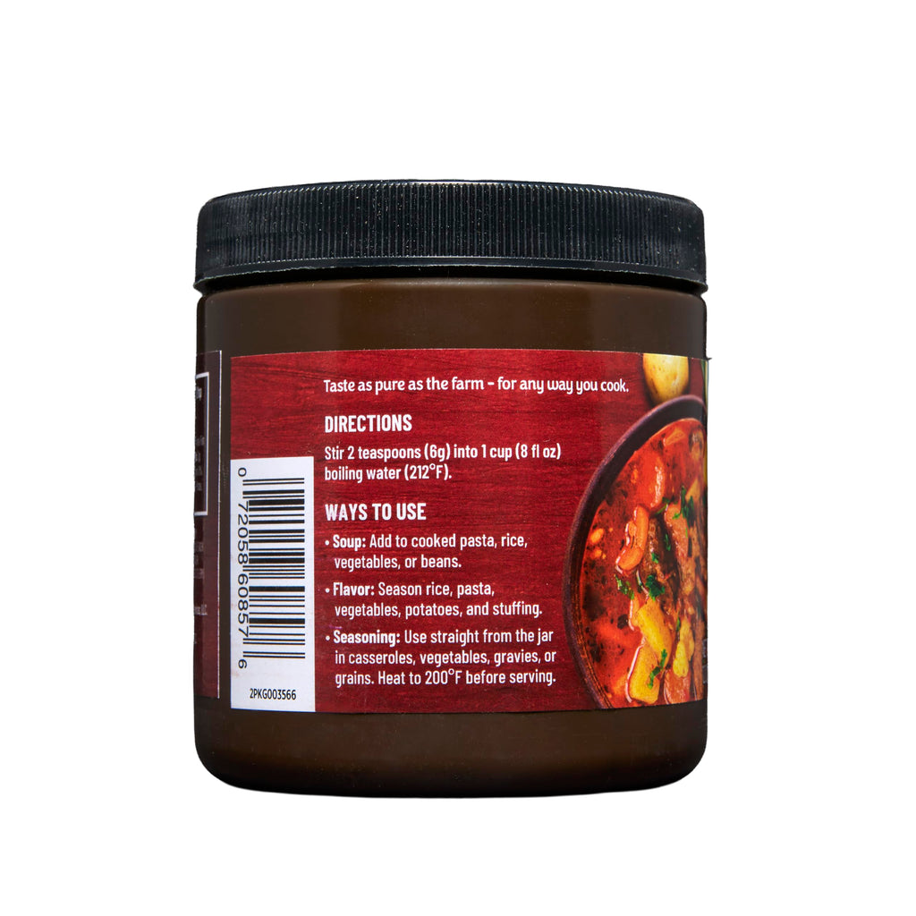 Beef Broth Base Granulated Bouillon Seasoning 12 oz Jar Z1680