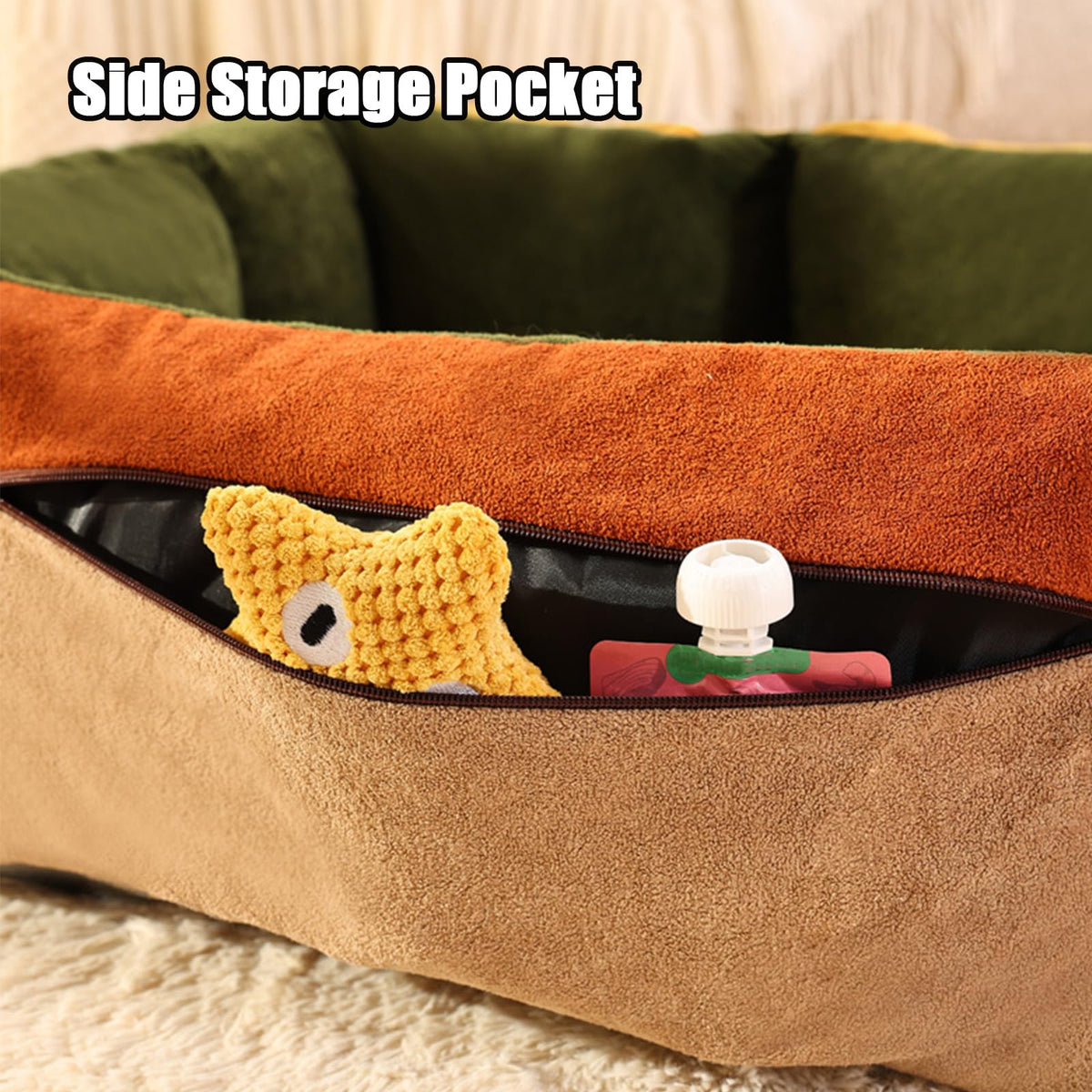 2-in-1 Dog Car Seat for Small Dogs A698