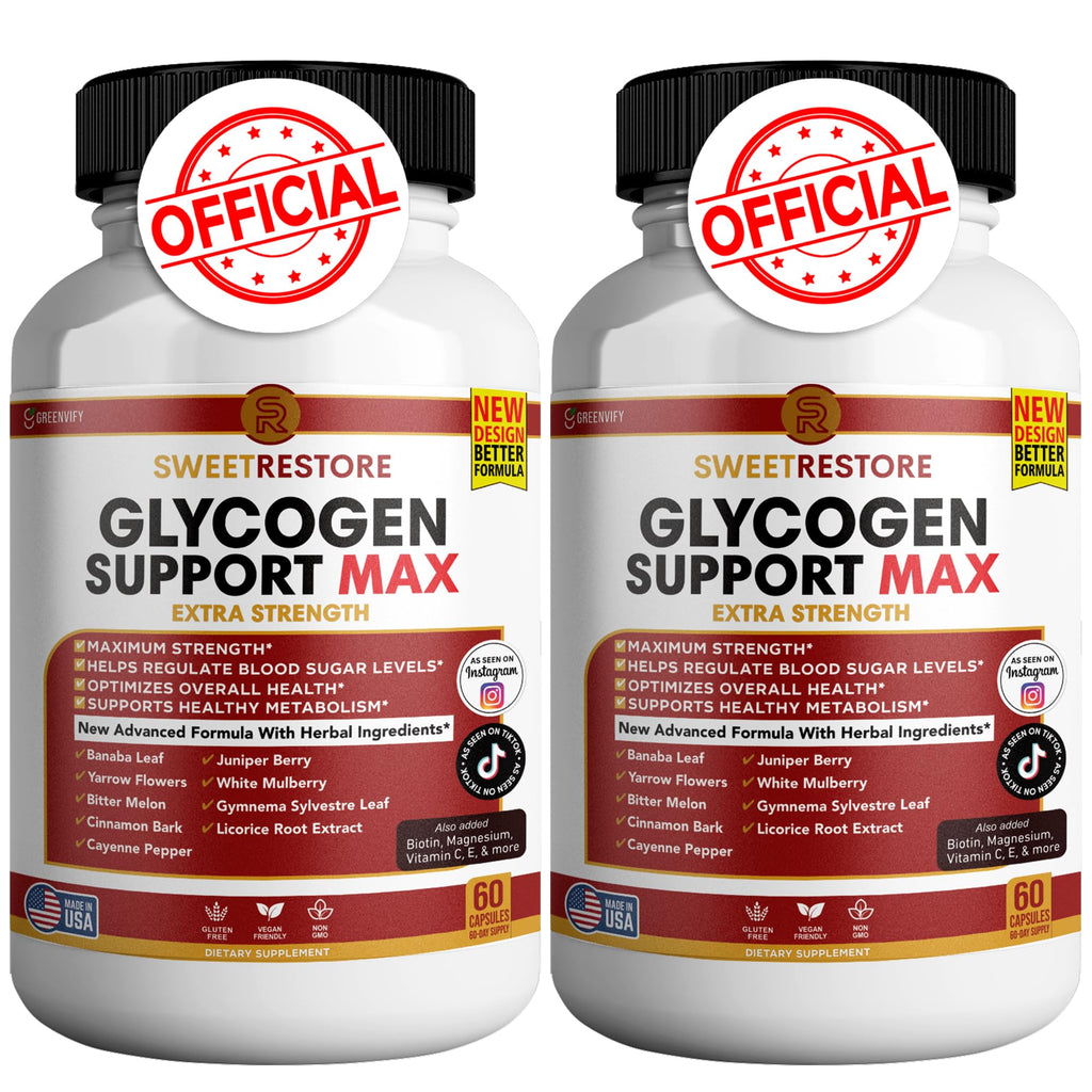120 Capsules Glycogen Support K1566