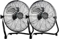 20 Inch Tilting 3-Speed Metal Floor Fan X7693