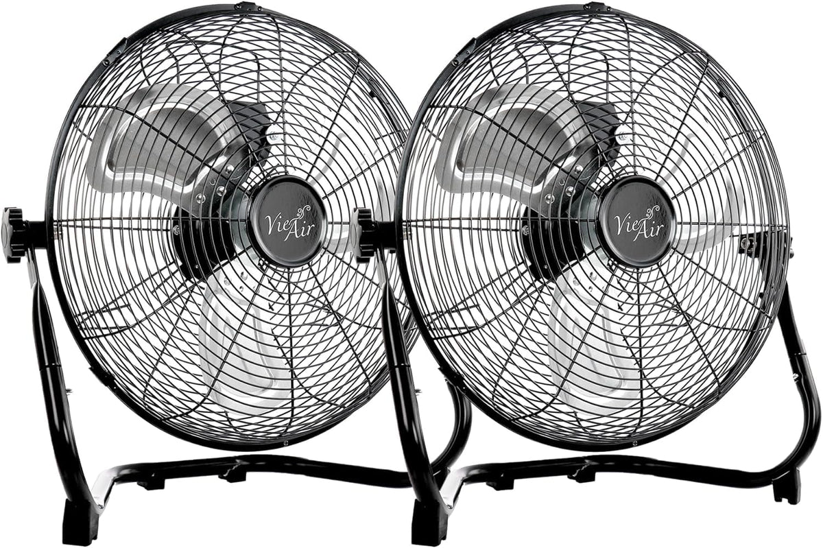 20 Inch Tilting 3-Speed Metal Floor Fan X7693
