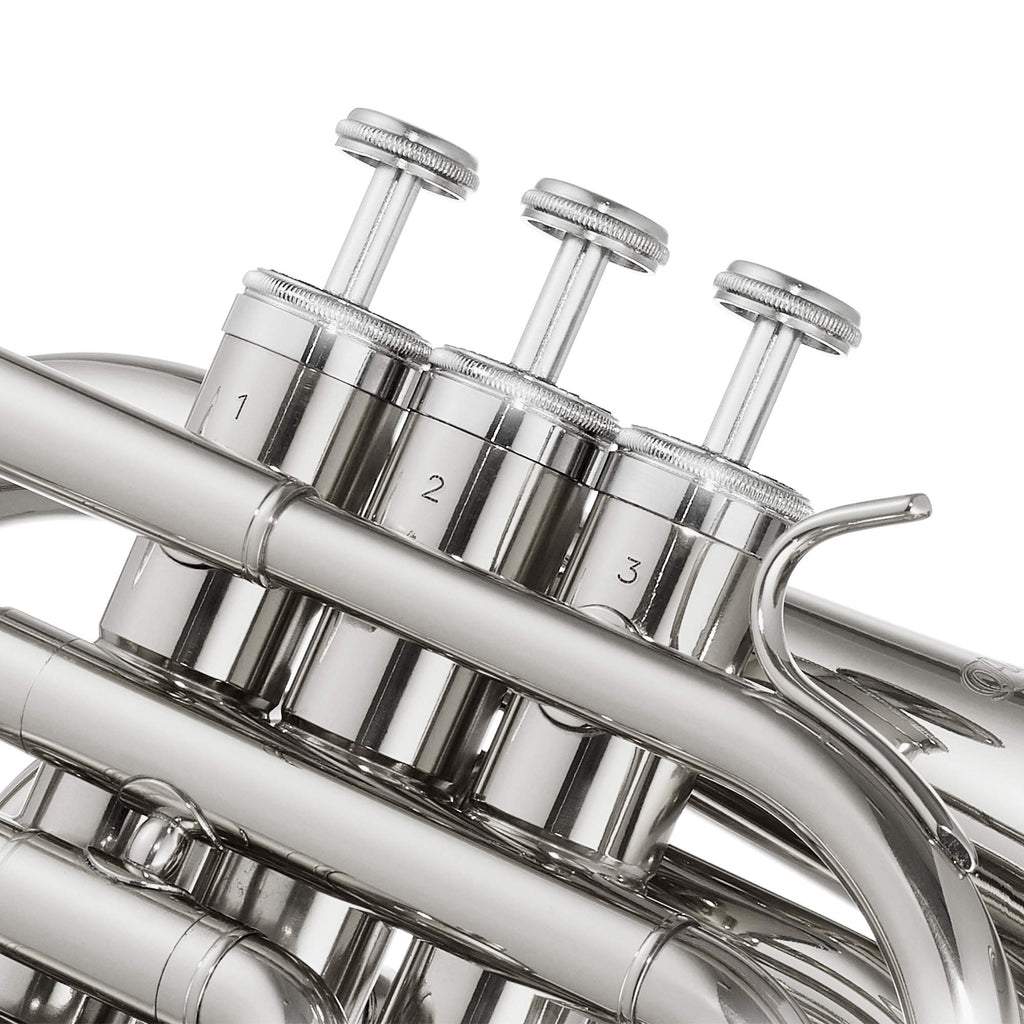 Bb Brass Pocket Trumpet with Nickel Plated Finish K63468