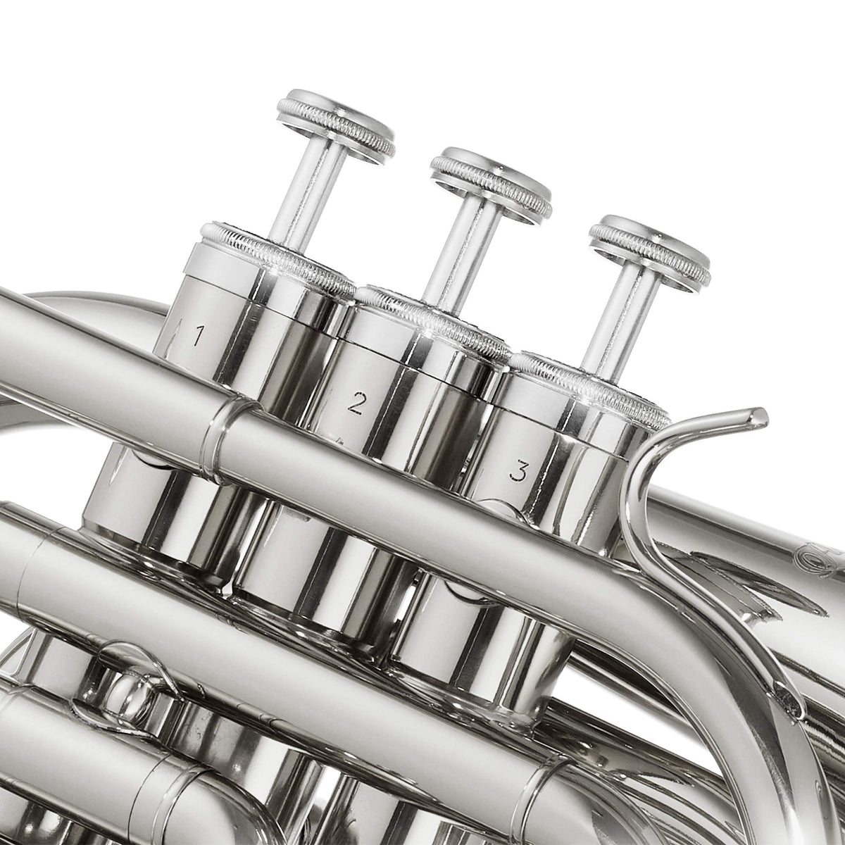 Bb Brass Pocket Trumpet with Nickel Plated Finish K63468