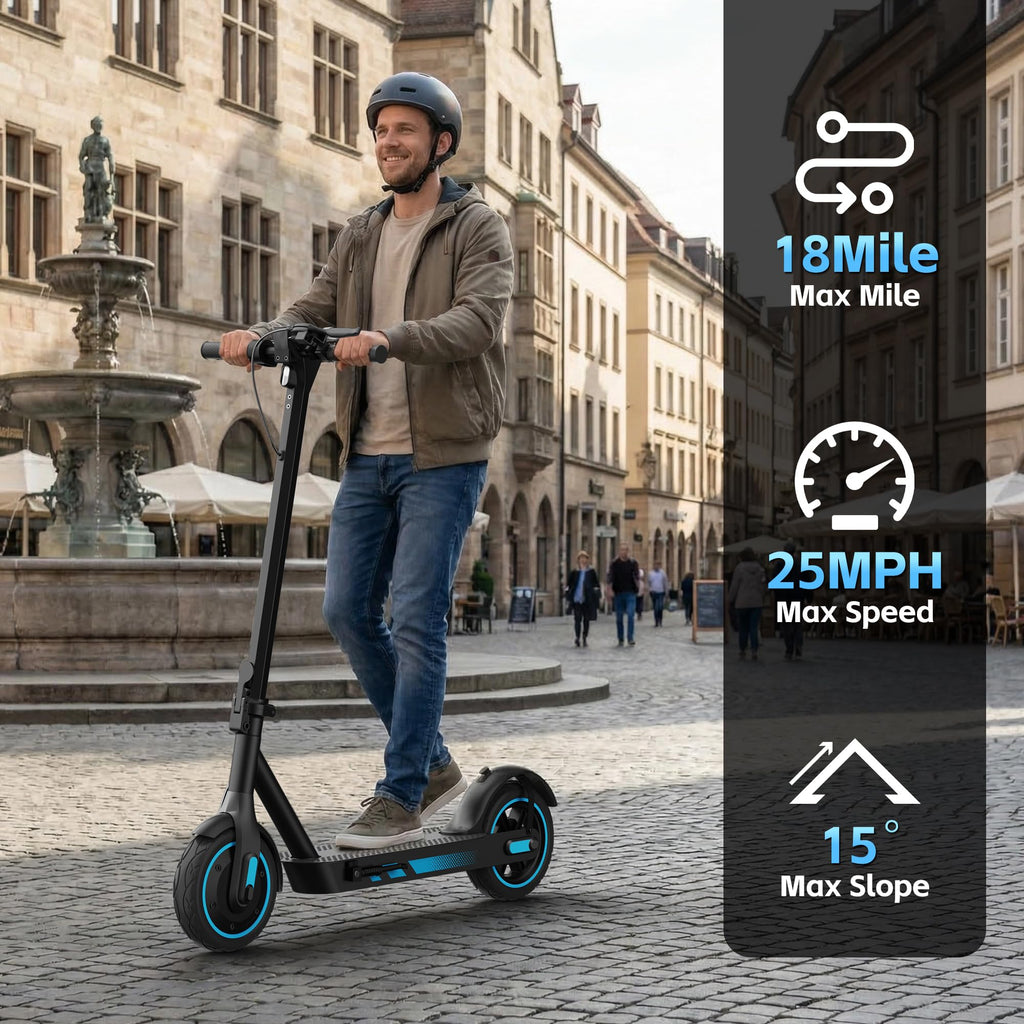 Red 500W Folding Electric Scooter U742