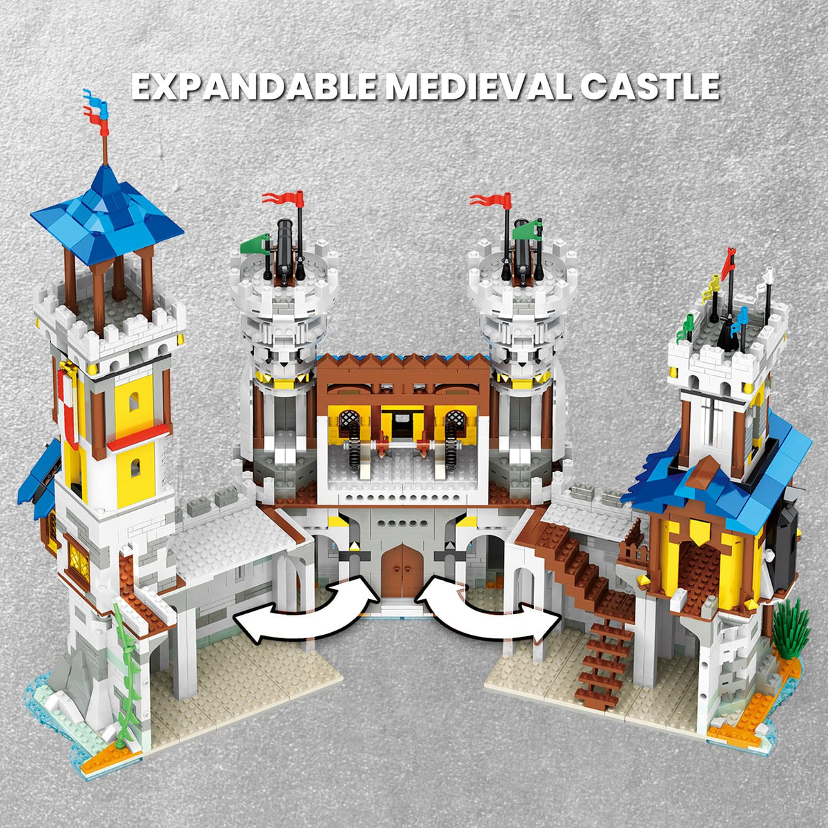 Medieval Castle Building Set with LED Light M13198