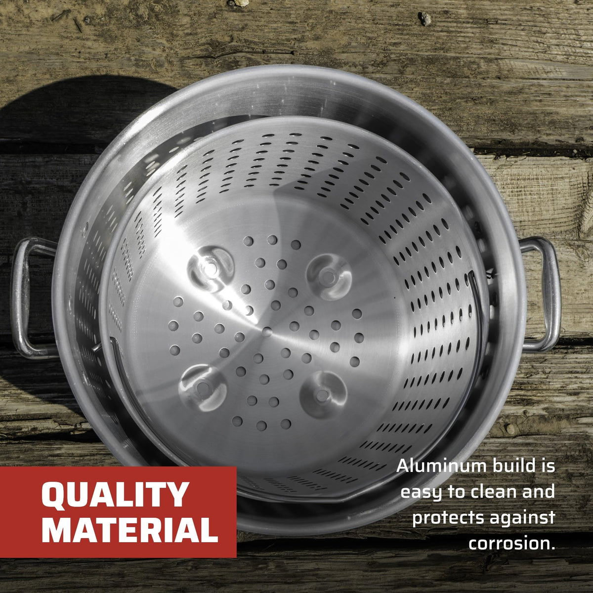 42-Quart Aluminum Pot M57643