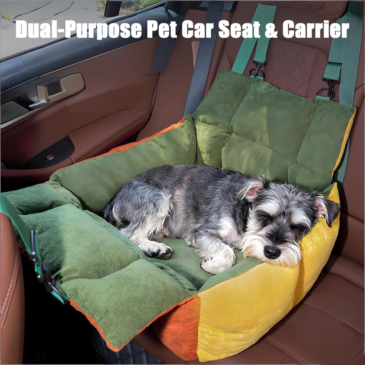 2-in-1 Dog Car Seat for Small Dogs A698