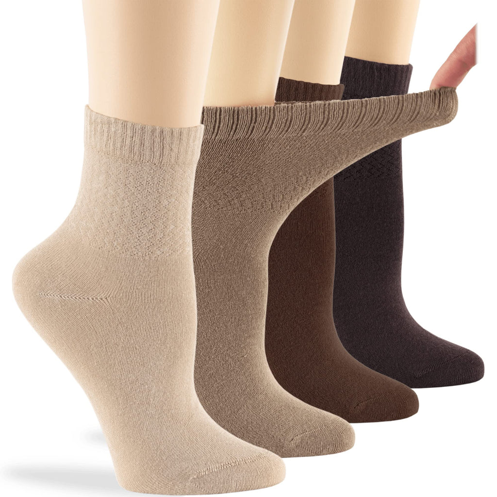 Viscose Bamboo Diabetic Socks 4 Pack P466