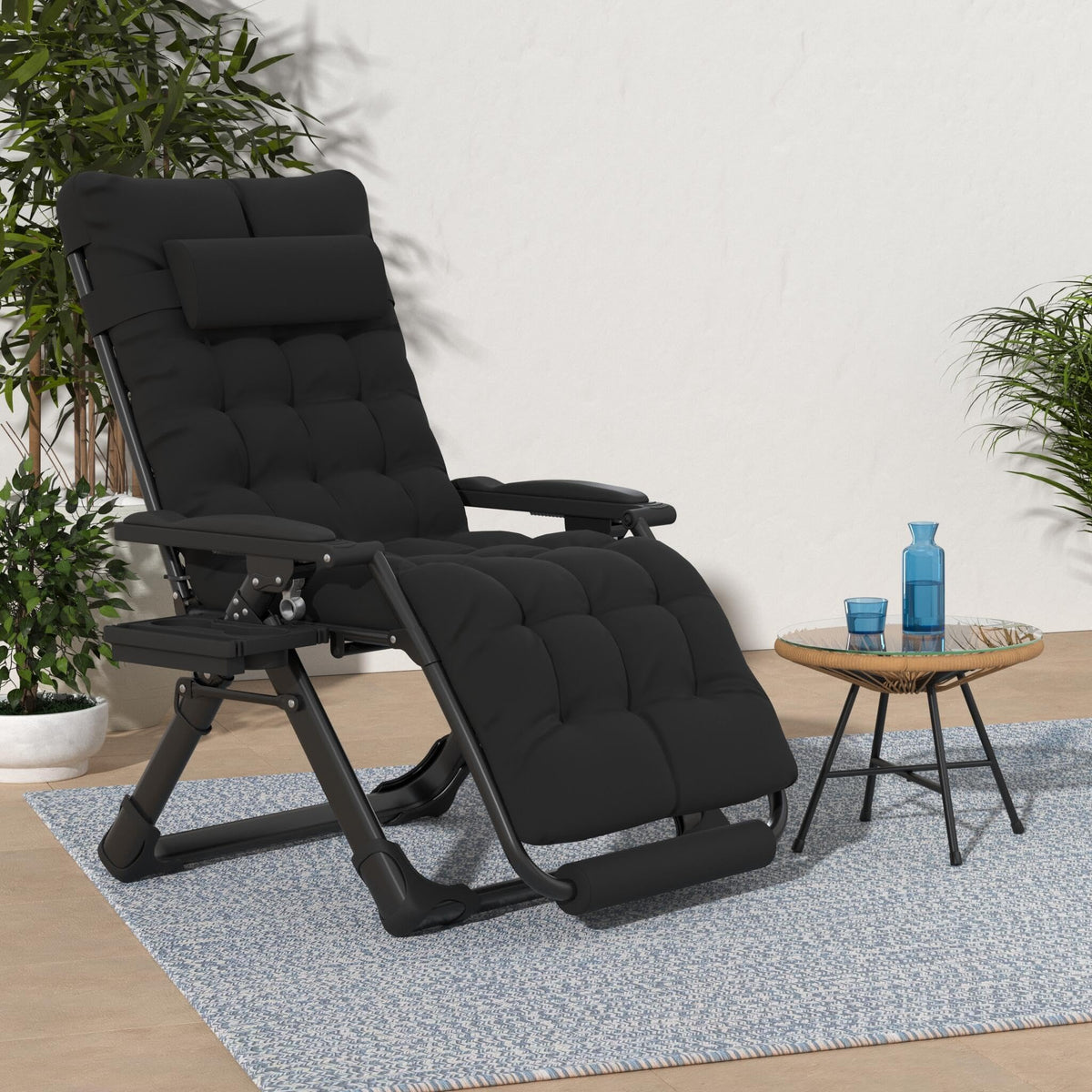 Oversized Zero Gravity Chair XL Black F81983