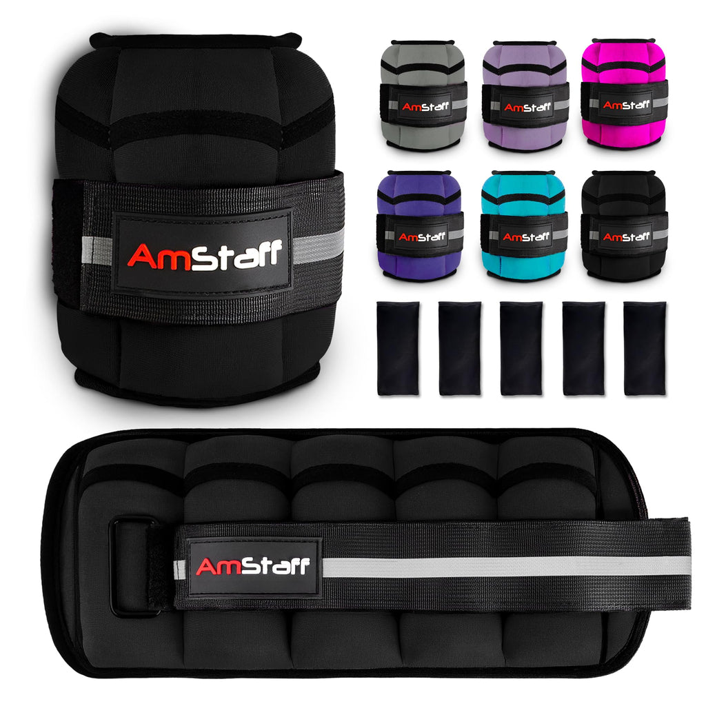 Adjustable Ankle Weights 1 Pair 10 lbs Set M74695
