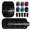 Adjustable Ankle Weights 1 Pair 10 lbs Set M74695