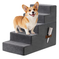 Detachable Non-Slip Grey Dog Stairs Z481