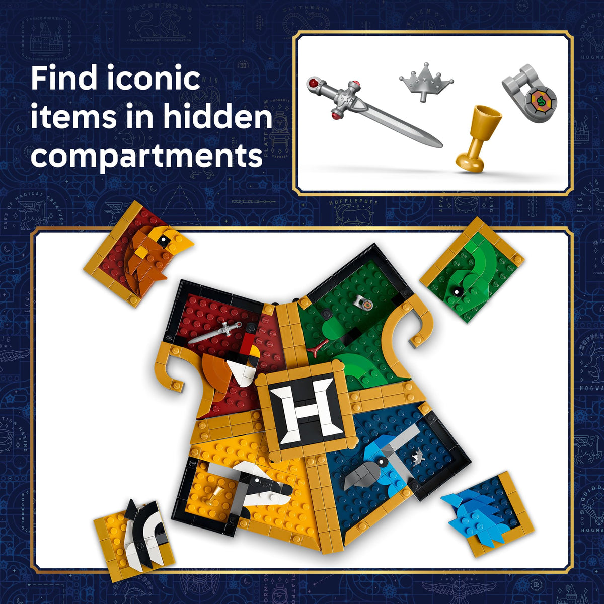 LEGO Harry Potter Hogwarts House Crest 76462 Q989