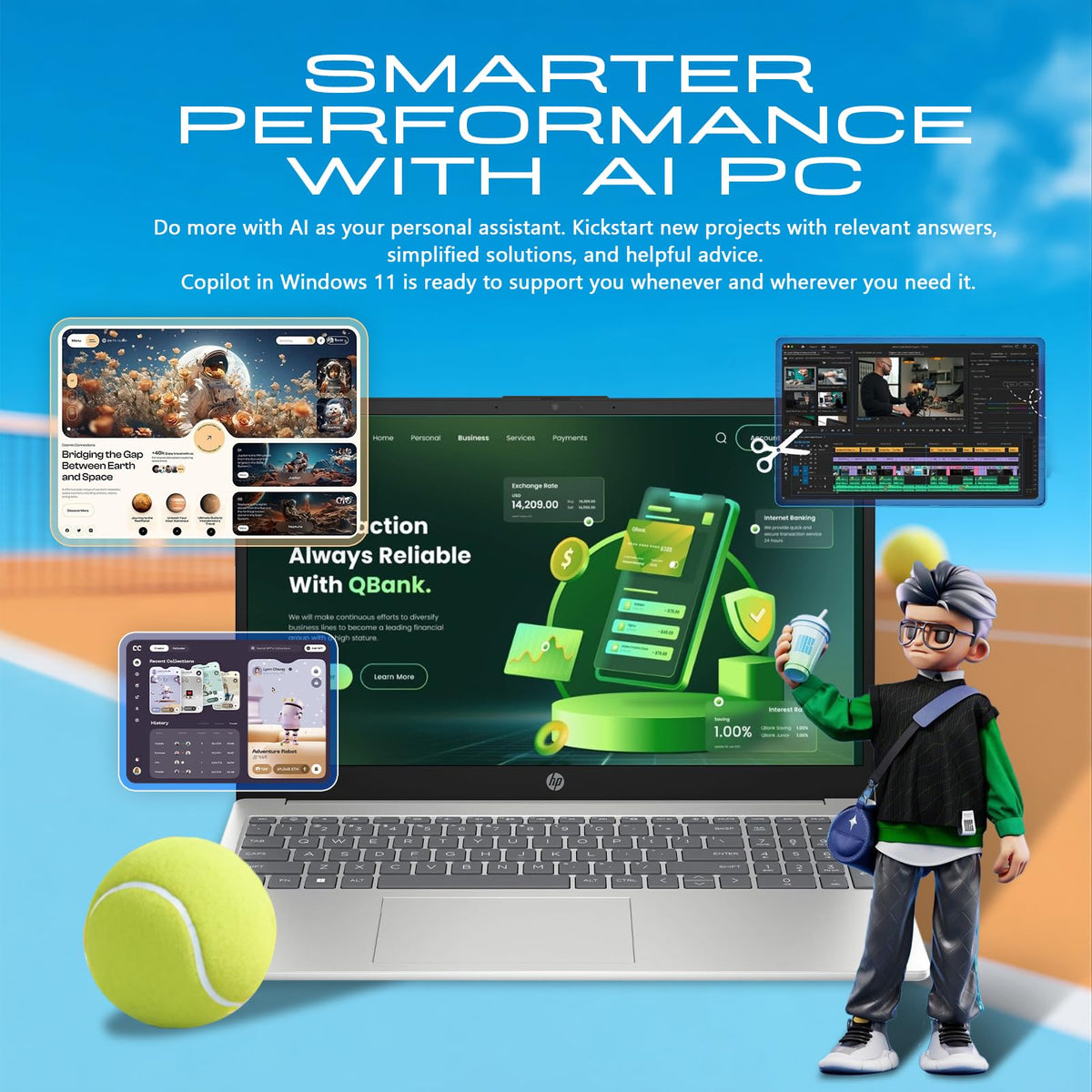 15.6-inch Touchscreen Laptop, 16GB RAM, 512GB SSD E625