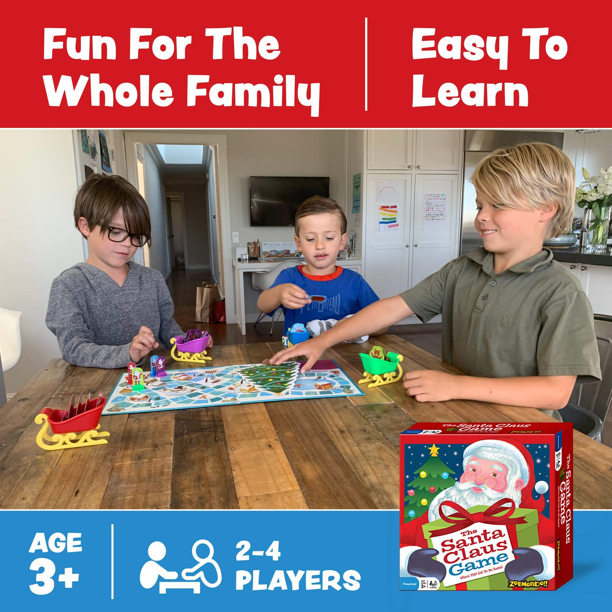 Santa Claus Christmas Board Game N390290