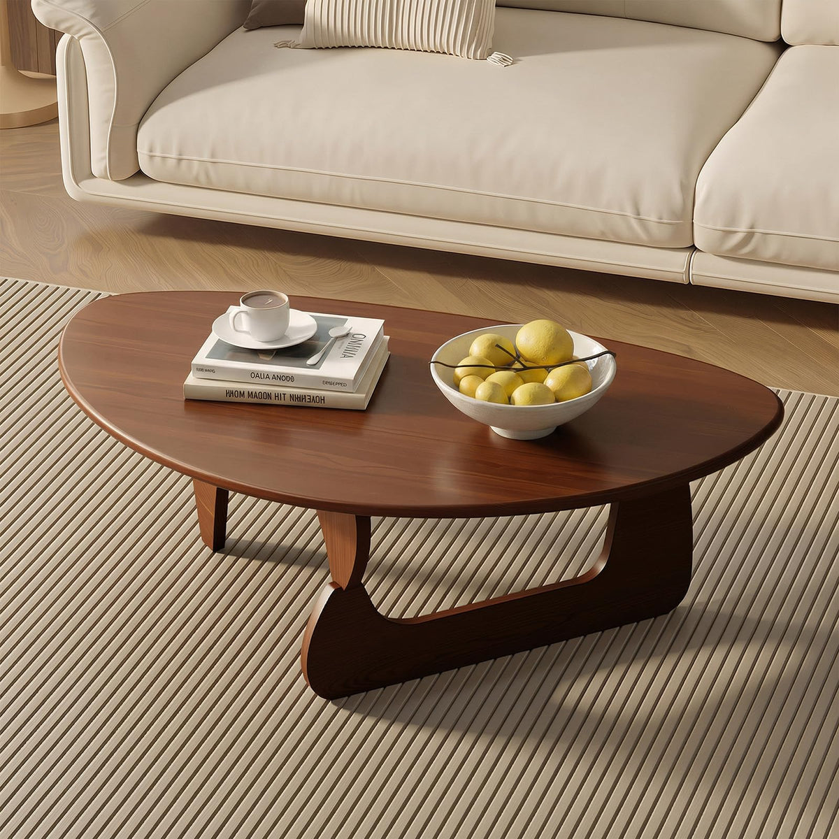 Small Mid Century Walnut Coffee Table A50194