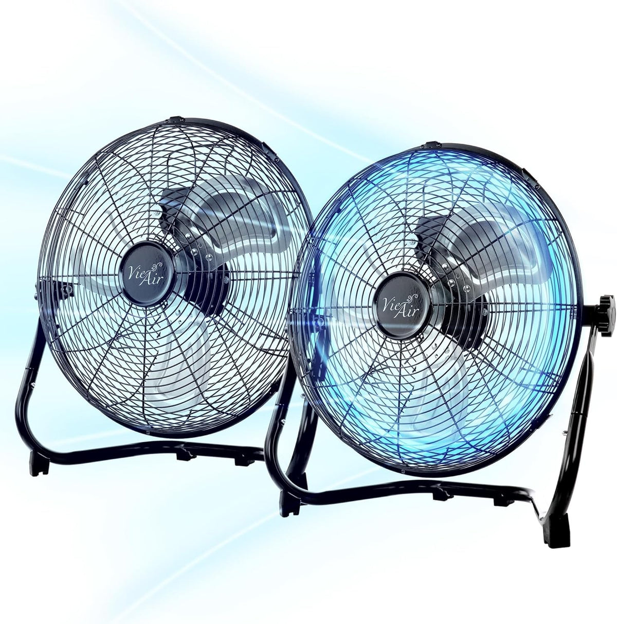 20 Inch Tilting 3-Speed Metal Floor Fan X7693