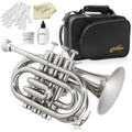 Bb Brass Pocket Trumpet with Nickel Plated Finish K63468