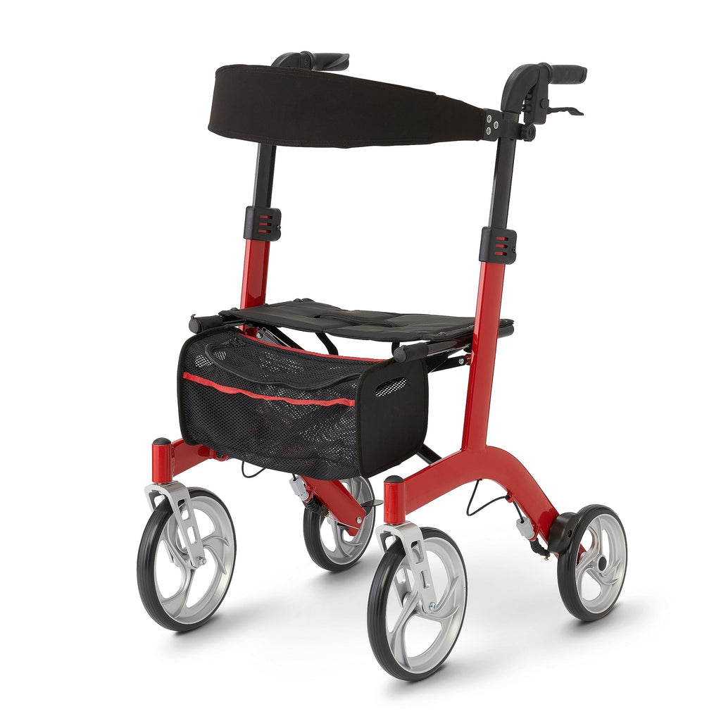 Lightweight Rollator with Backrest N6337