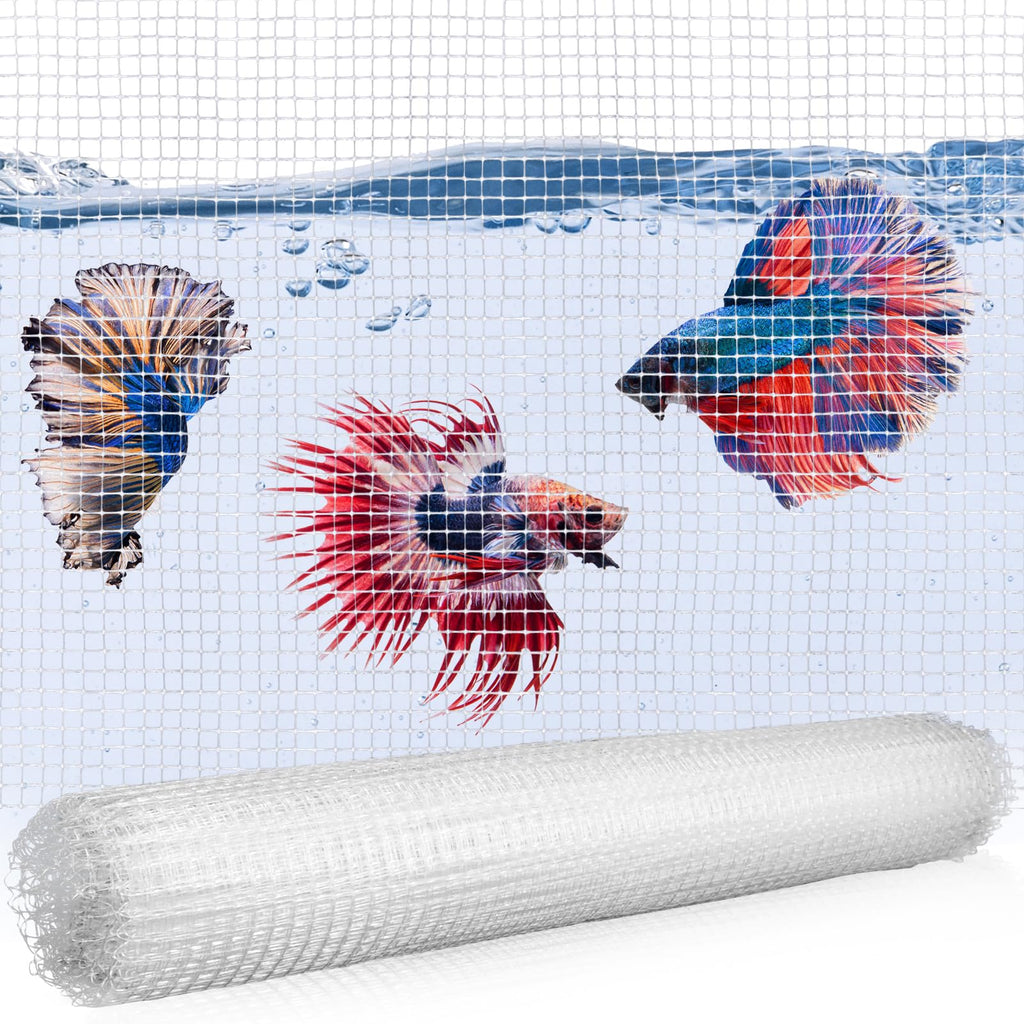 4 x 5 feet Clear Mesh Netting Aquarium Lid B264067