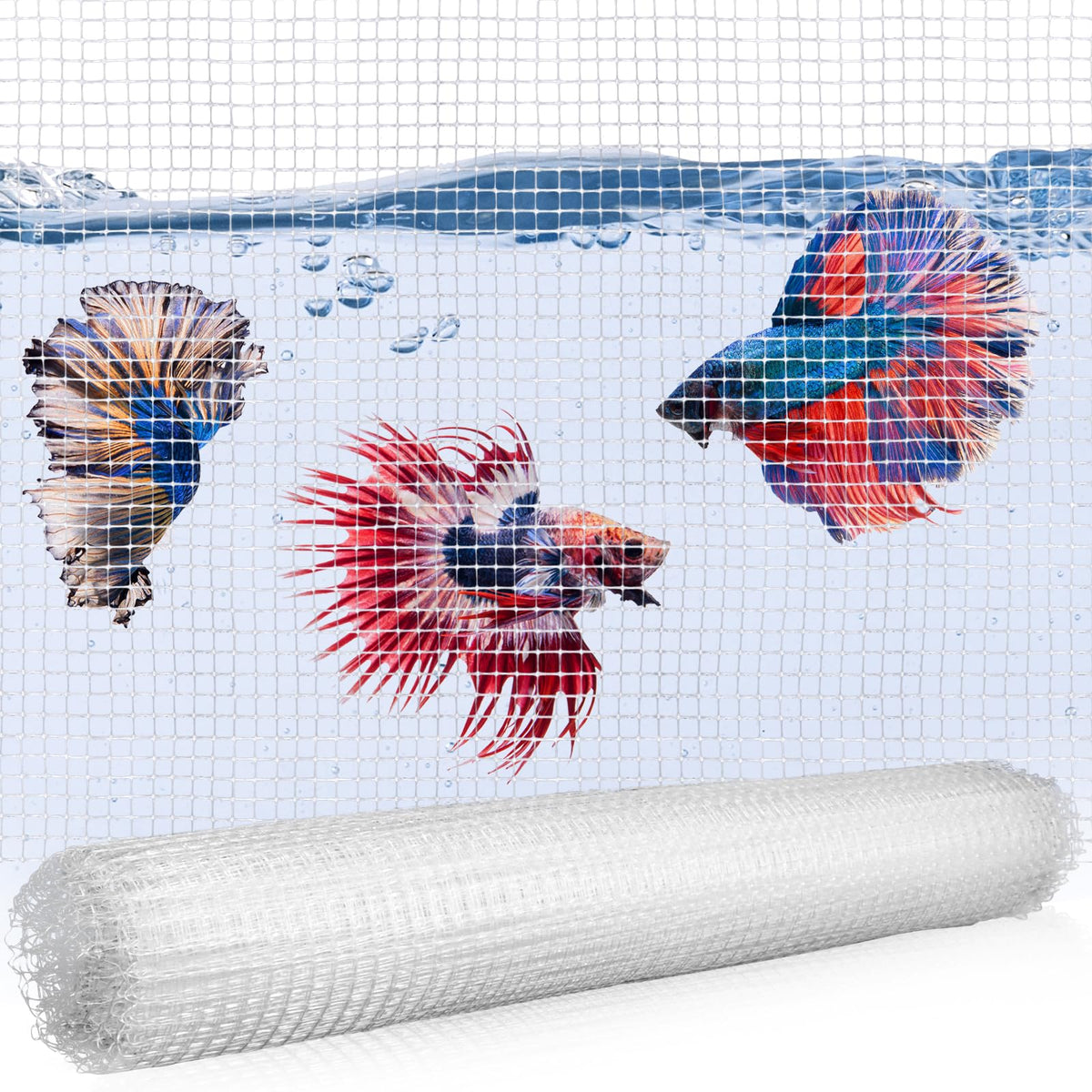 4 x 5 feet Clear Mesh Netting Aquarium Lid B264067