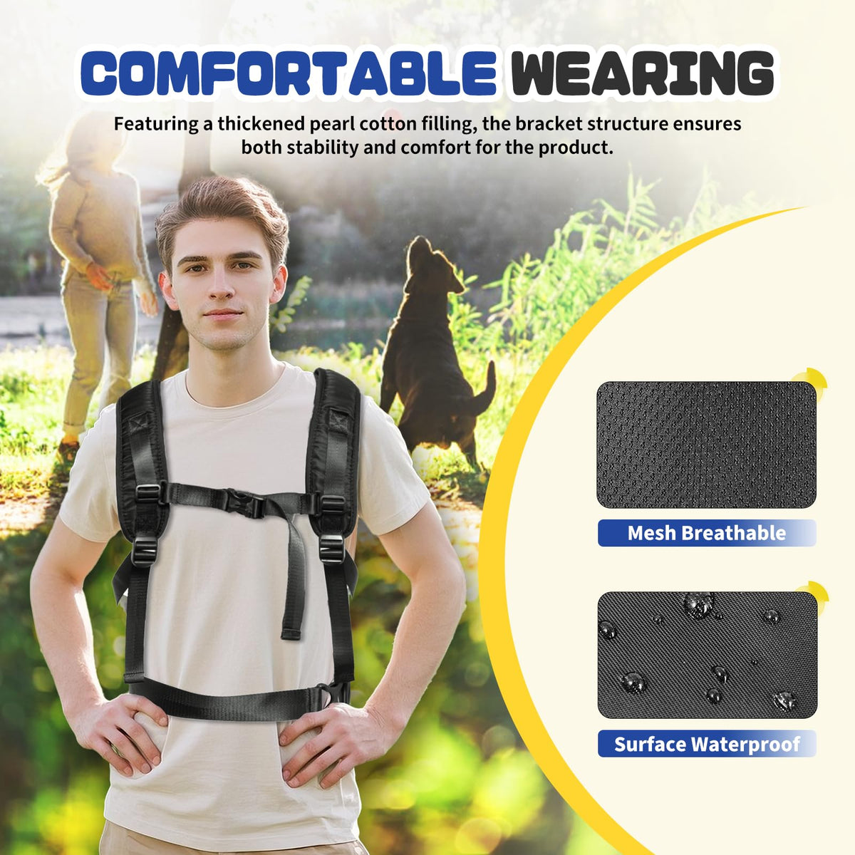 Legs Out Front Pet Carrier Backpack for Small Medium Dogs Cats up to 25lbs J623