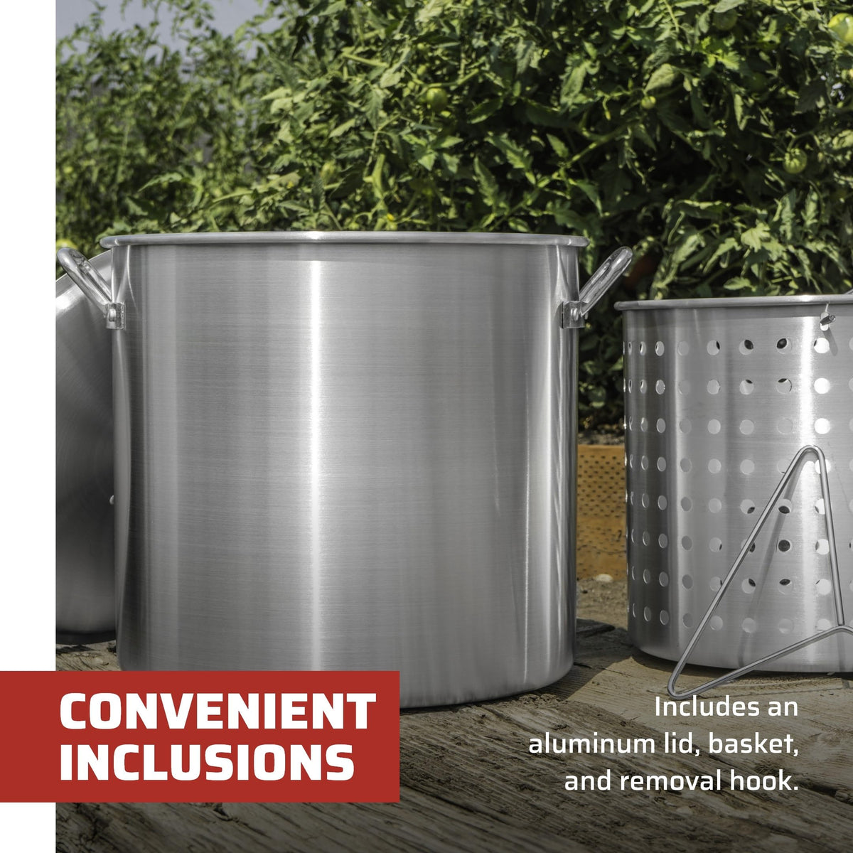 42-Quart Aluminum Pot M57643