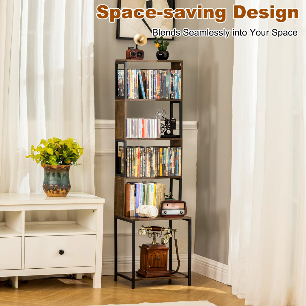 6-Tier CD DVD Storage Rack I688
