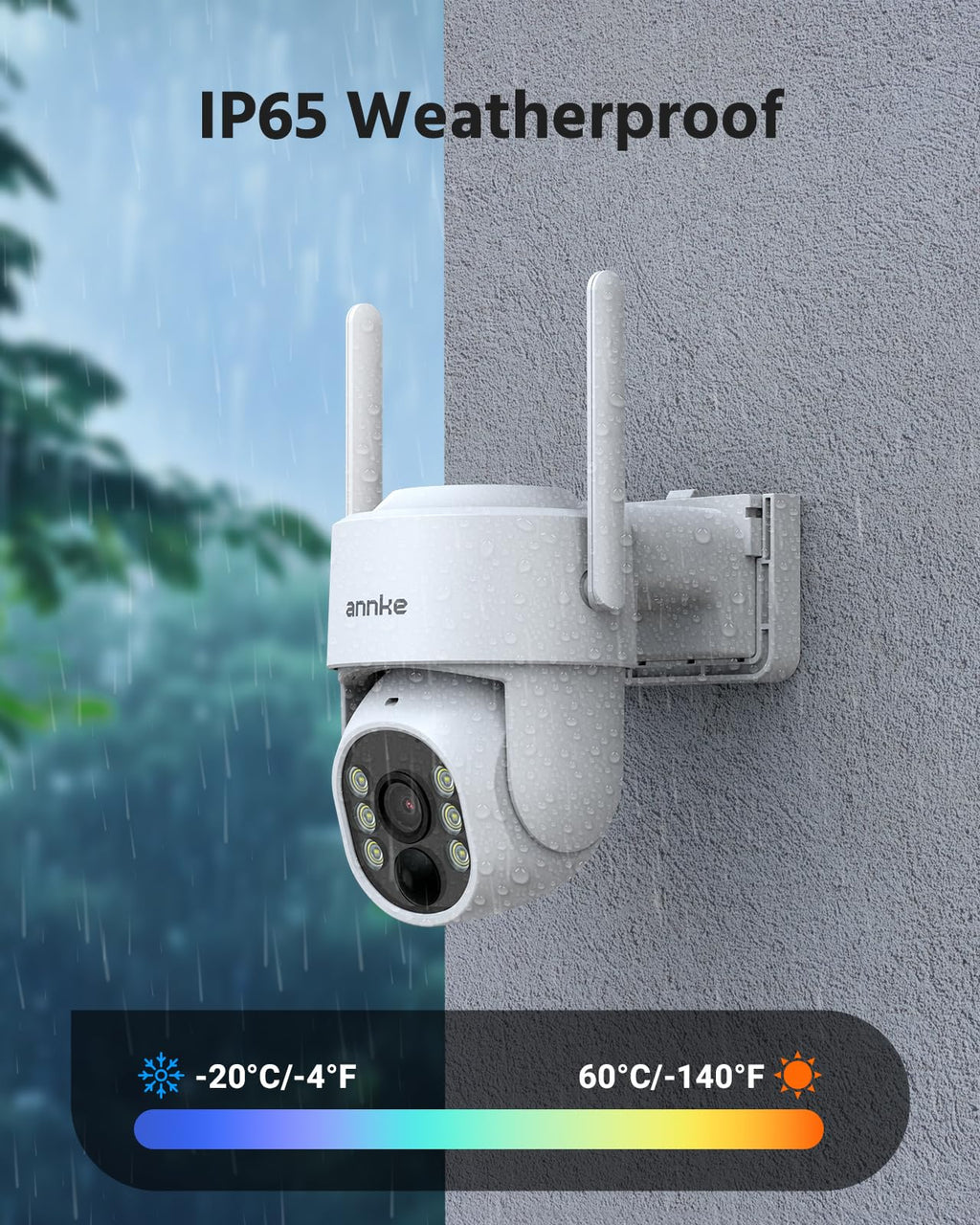 4MP Solar Security Cameras Wireless Outdoor H918103