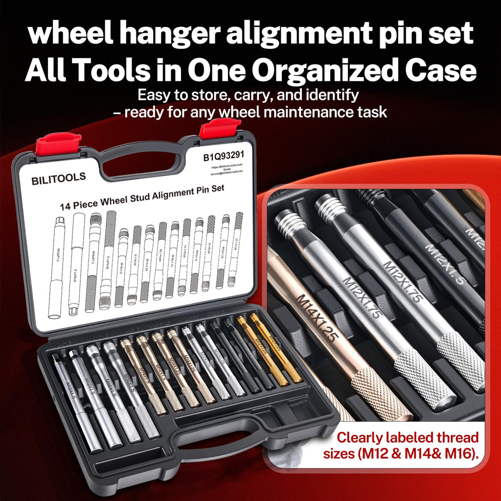 14 Pc Wheel Hanger Alignment Pin Set K23983