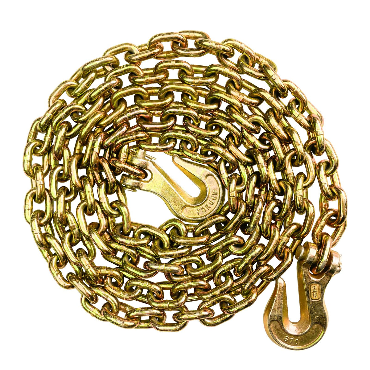 3/8 Chain Trailer Chains with Hooks Grade 80 L514540