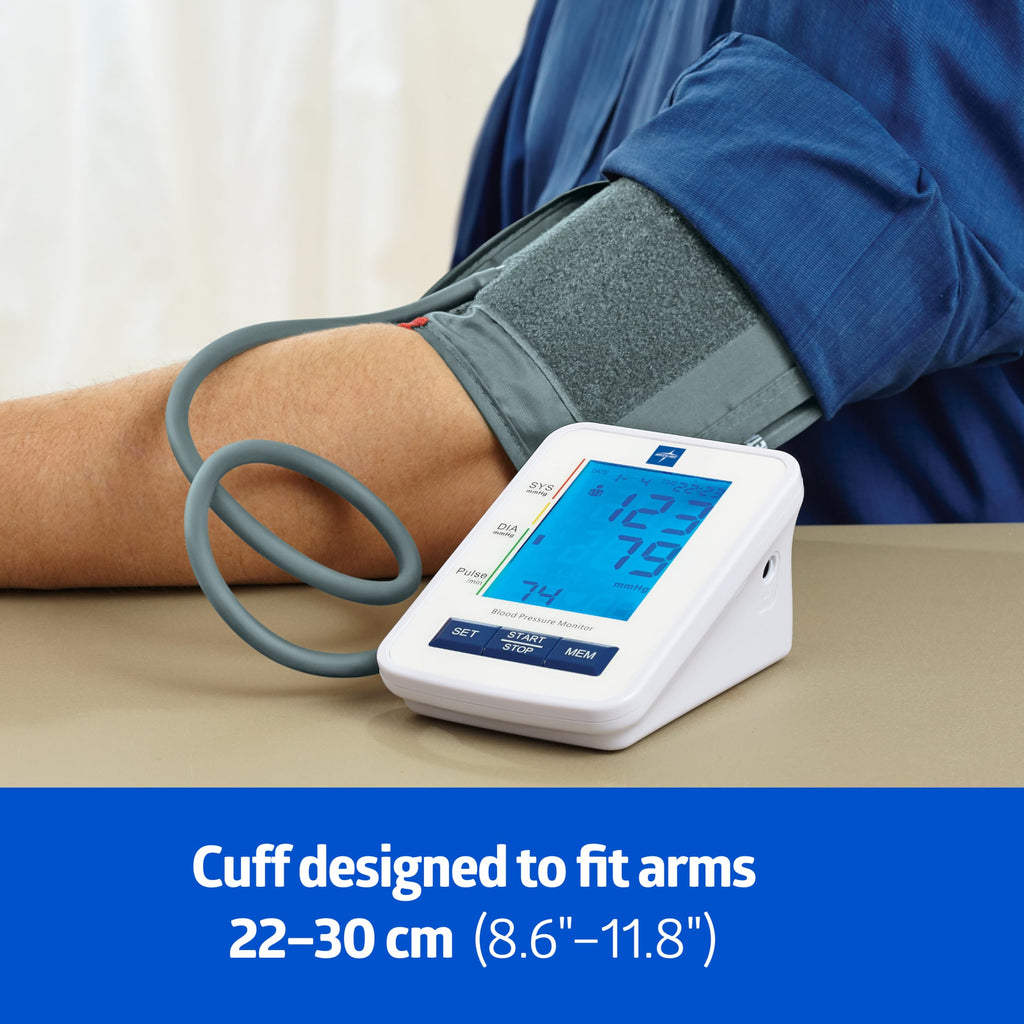 Digital Blood Pressure Monitor with Adult Upper Arm Cuff Y17698