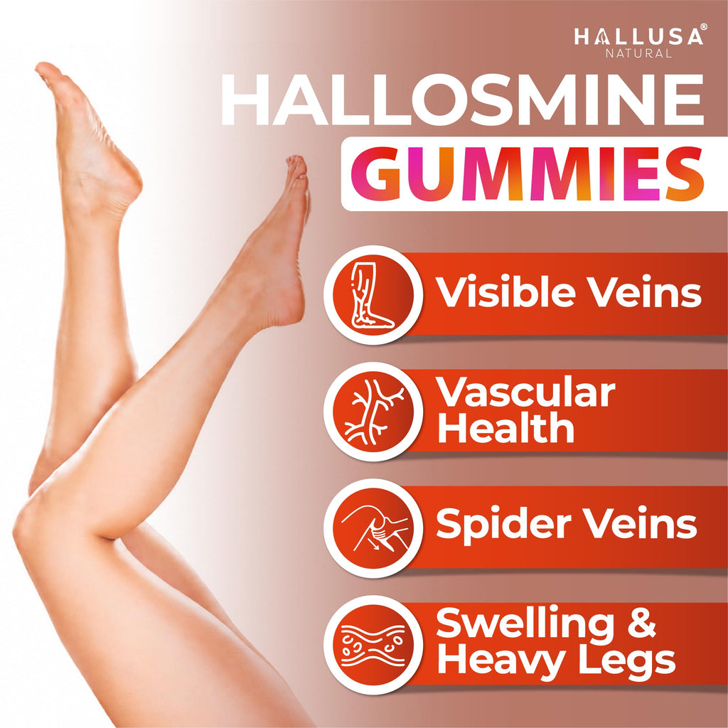 60 Chews 400mg Diosmin Hesperidin & Horse Chestnut Gummies U7221