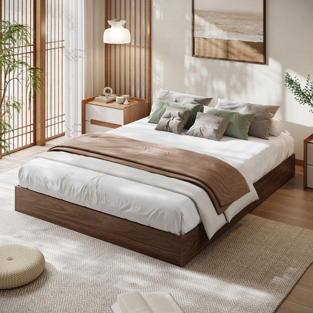 Wood Platform Bed Frame California King N676528