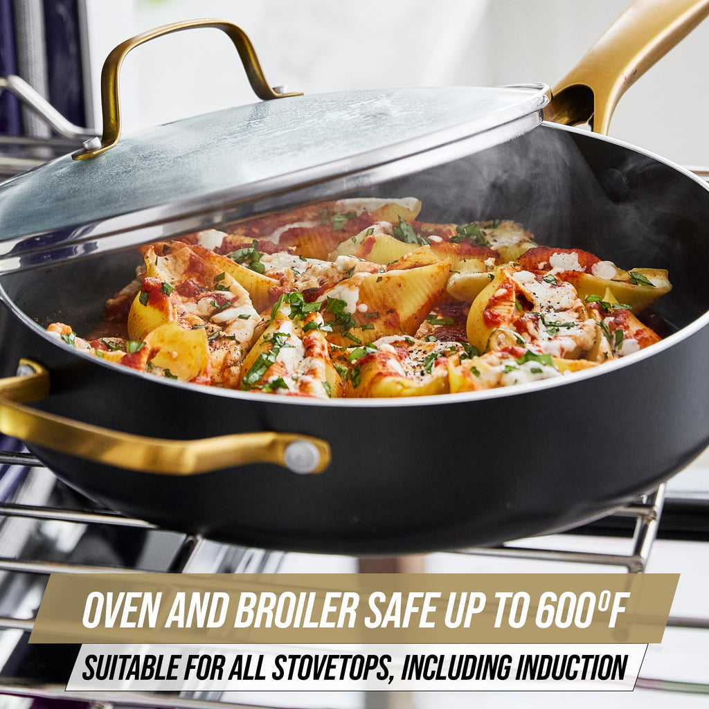 12 Piece Ceramic Nonstick Cookware Set B835
