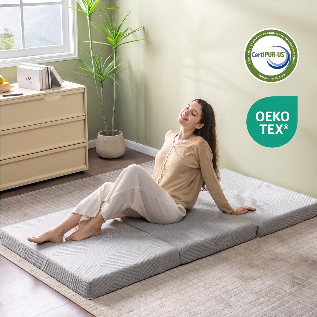 4 Inch Single Folding Mattress V60940