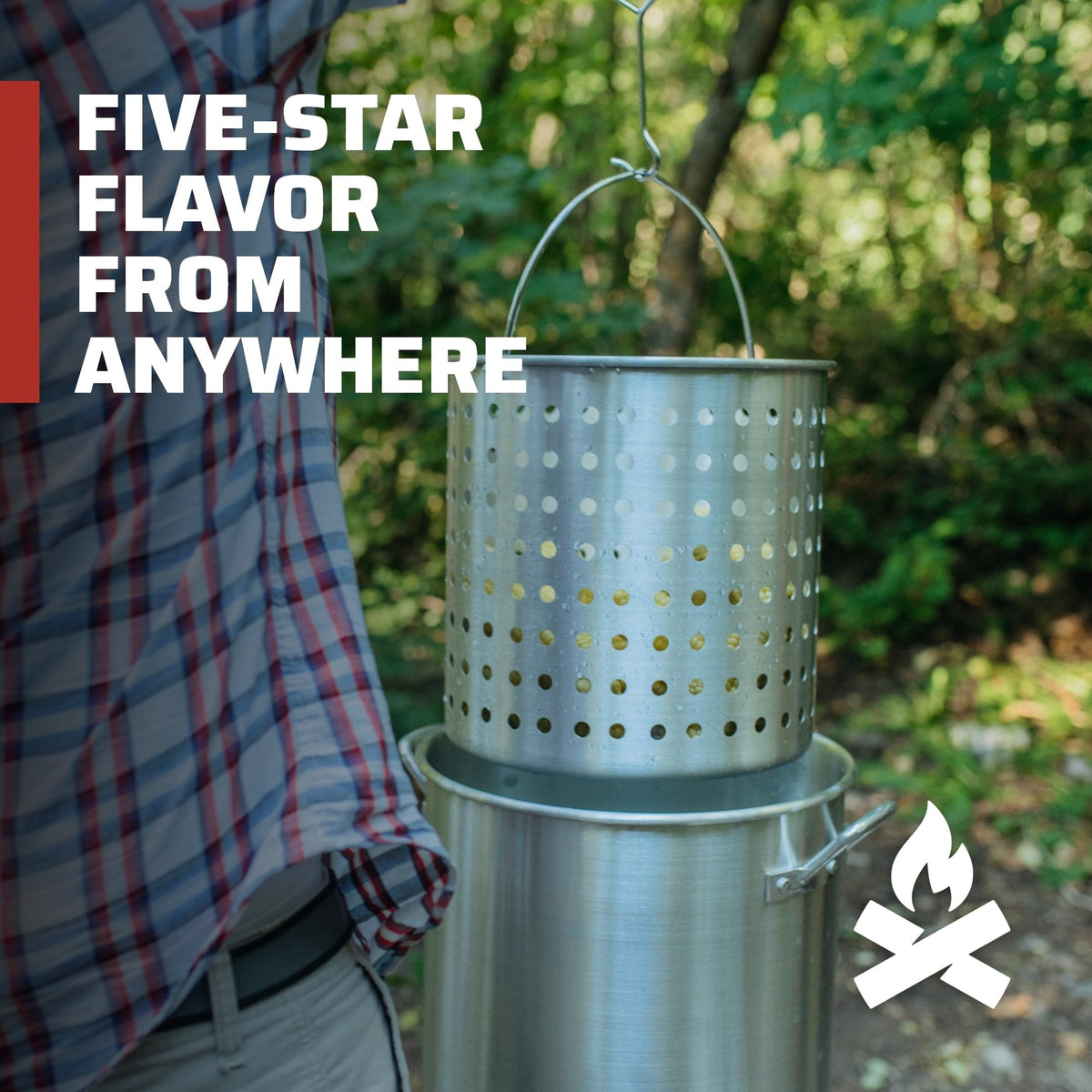 42-Quart Aluminum Pot M57643