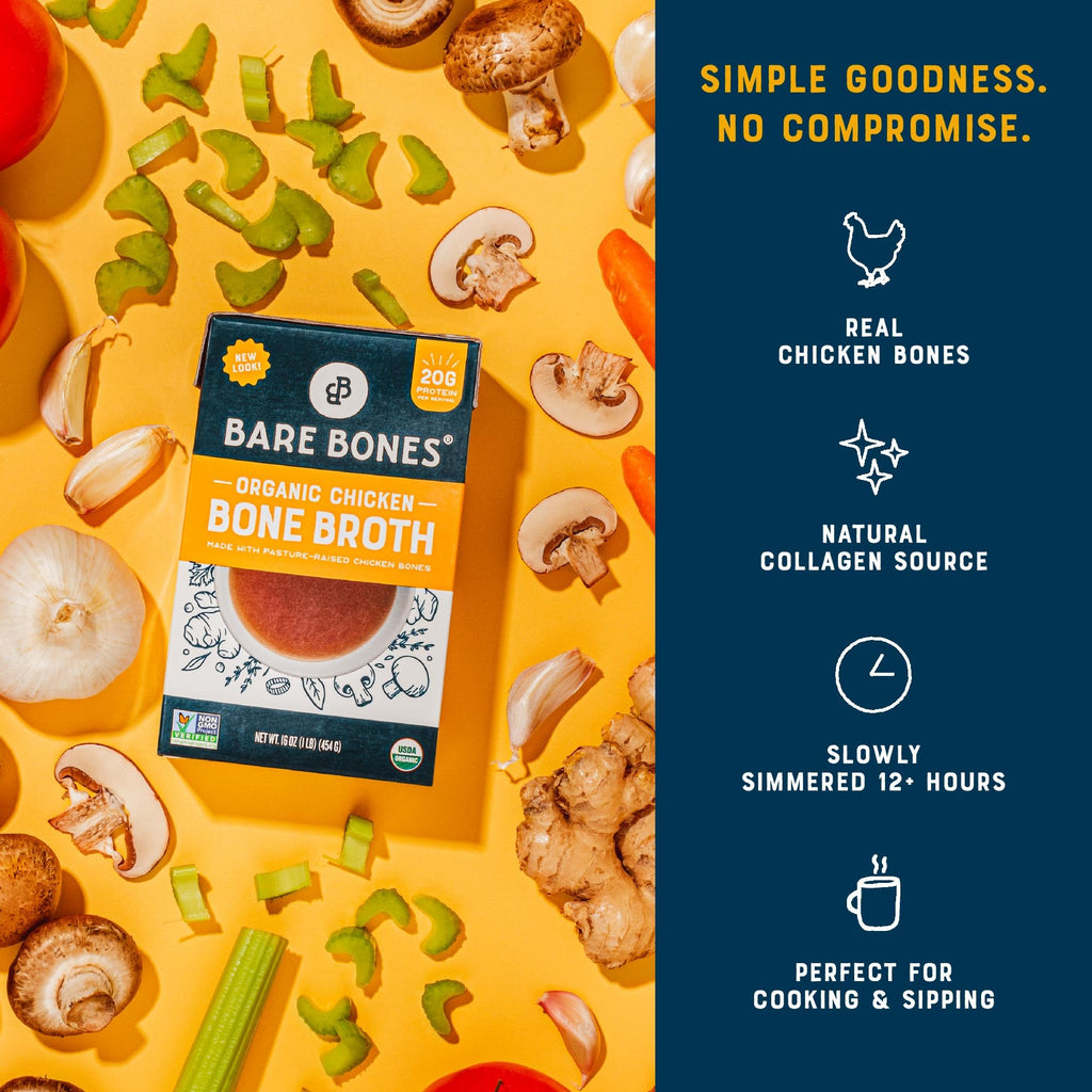 Organic Chicken Bone Broth 16oz P5590