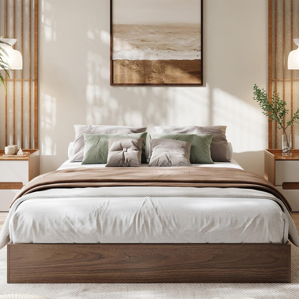 Wood Platform Bed Frame California King N676528