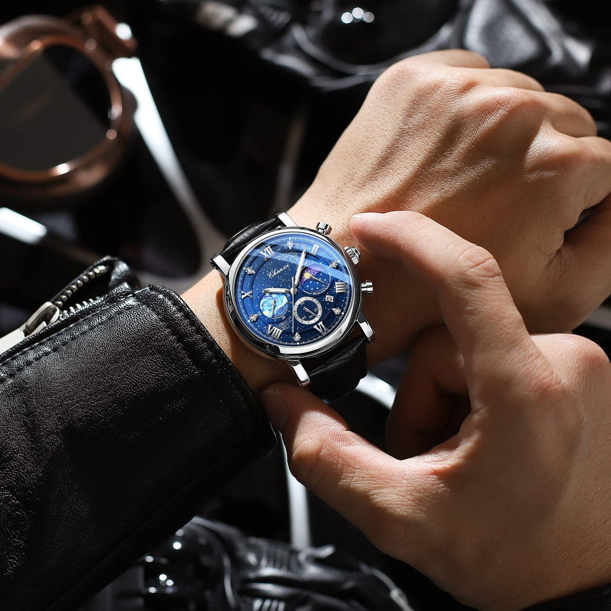 Men Classic Chronograph Analog Watch P861