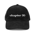 Embroidered Corduroy Hat K207066