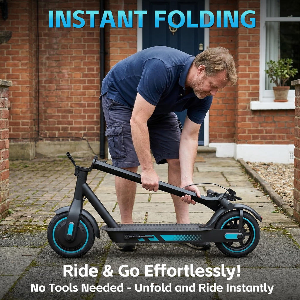 Red 500W Folding Electric Scooter U742
