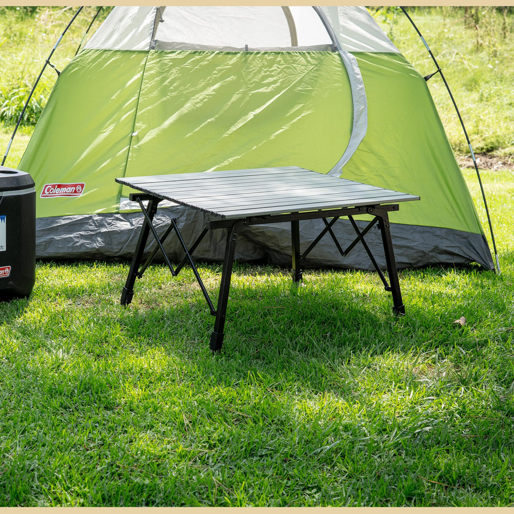 39 in Aluminum Folding Camp Table J77117
