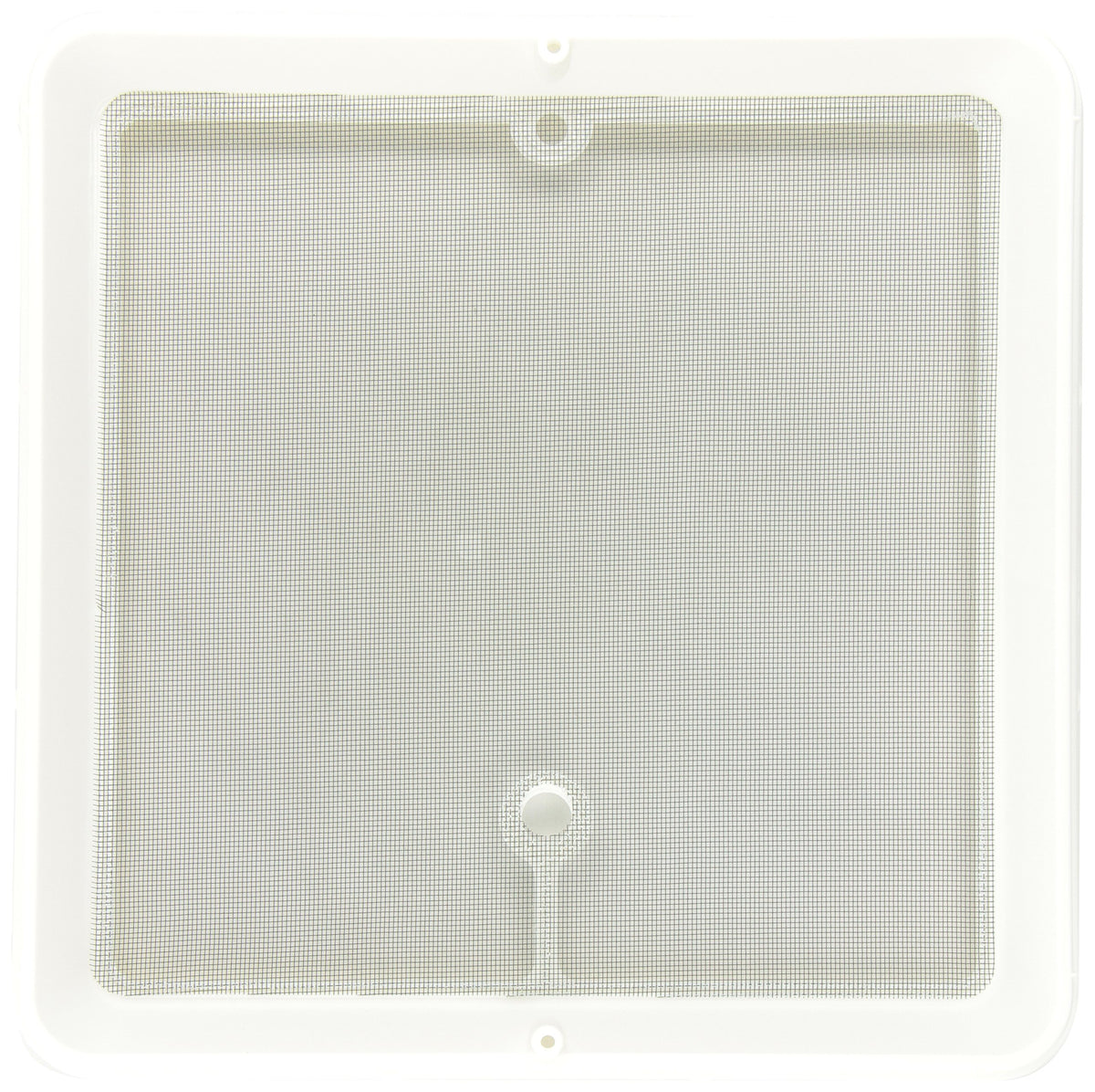 14" White Radius Corner Roof Vent F4287
