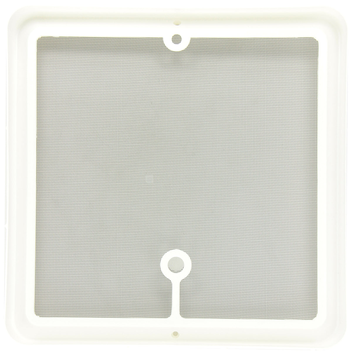 14" White Radius Corner Roof Vent F4287