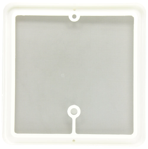 14" White Radius Corner Roof Vent F4287